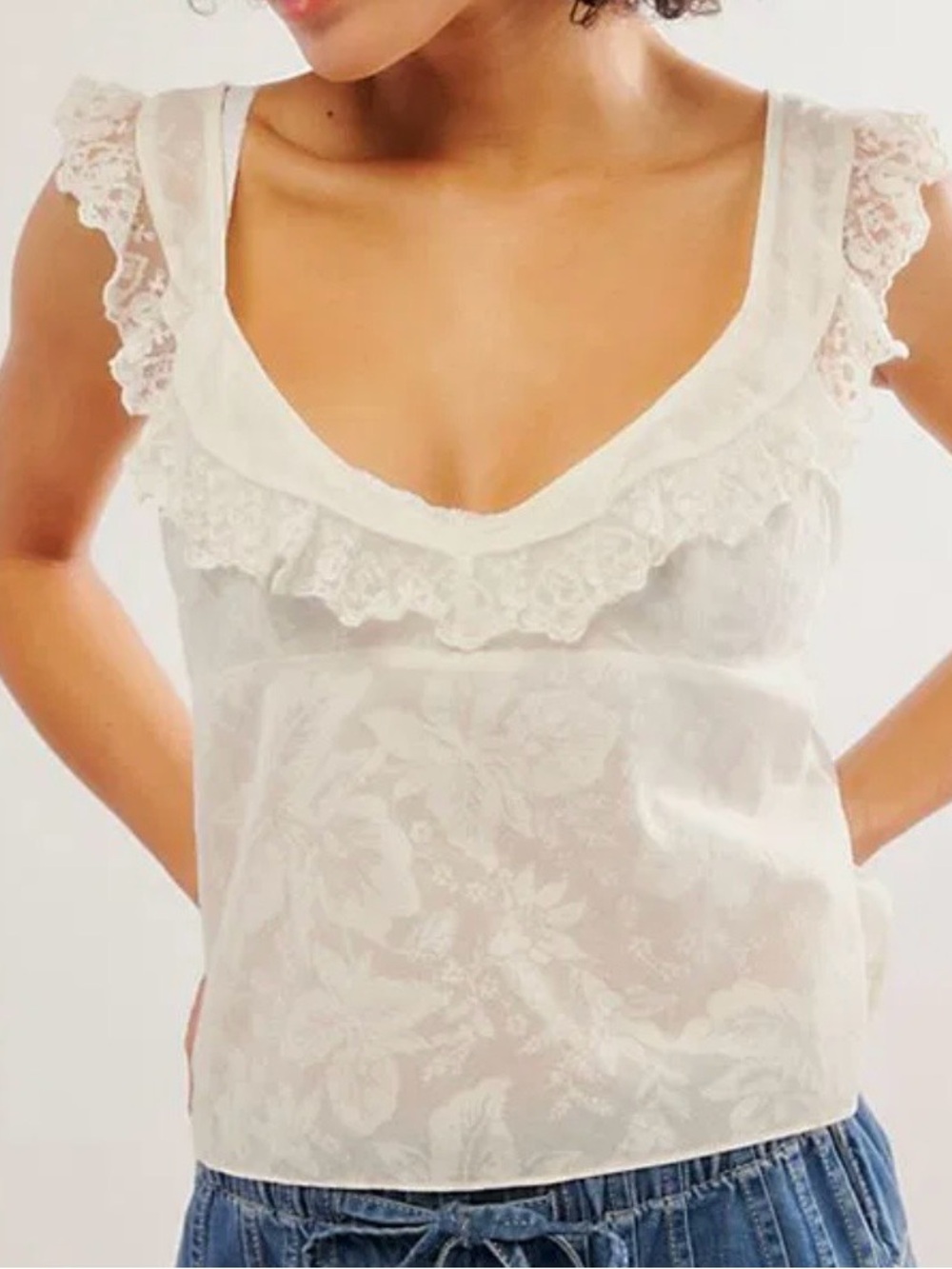 Free People Making Me Blush Cami